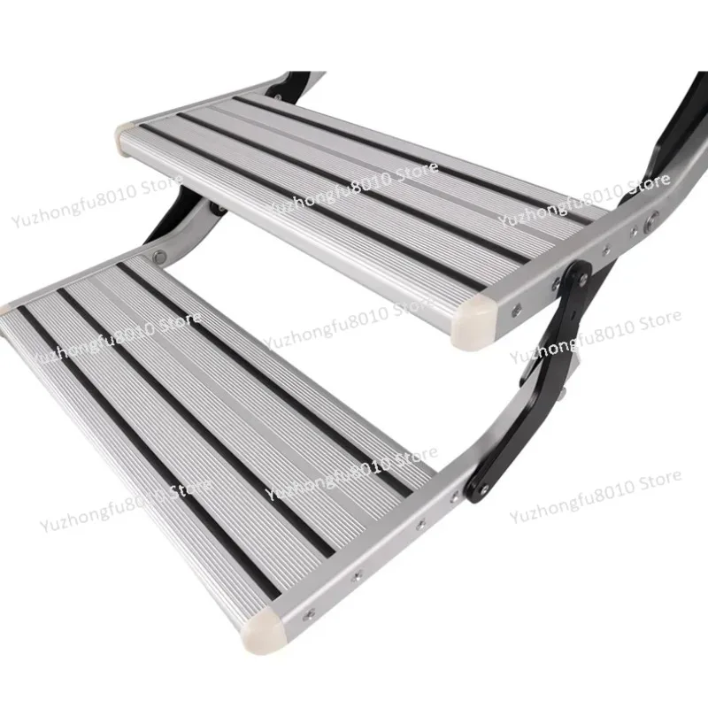 Fit for Electric RV Stepping RV Welcome Folding Foot Pedal Board Retractable Hanger Car Stepping Modification Supplies