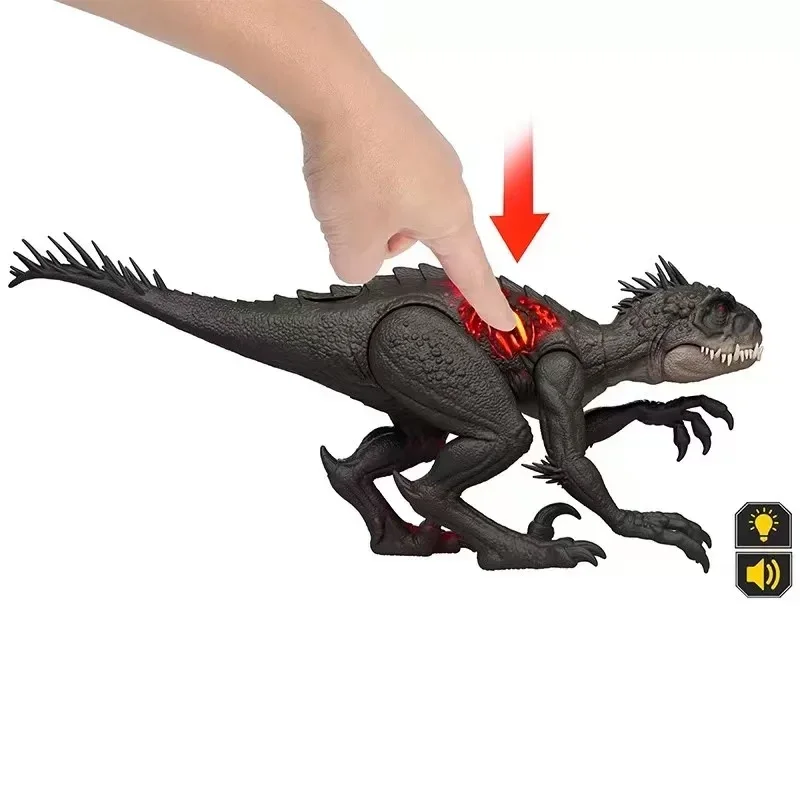 쥬라기 월드 스콜피오스 렉스 공룡 액션 피규어 사운드 효과 포함 궁극의 손상 애니메이션 모드 장난감 소년 생일 선물