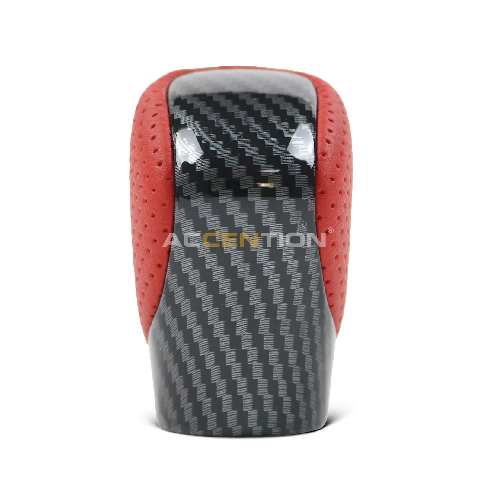 

Red Leather Carbon Fibrer Car Gear Shift Knob For Toyota Lexus ES GS-450H GX IS-300 NX-300H RC-300 RX-350 2015-2021