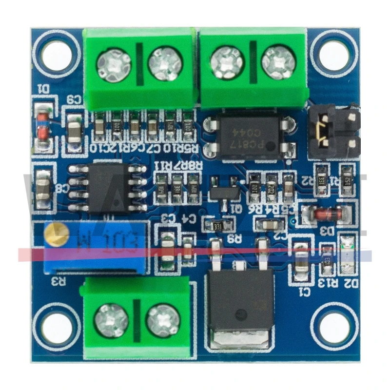 PWM to Voltage Converter Module 0%-100% to 0-10V for PLC MCU Digital to Analog Signal PWM Adjustabl Converter Power Module