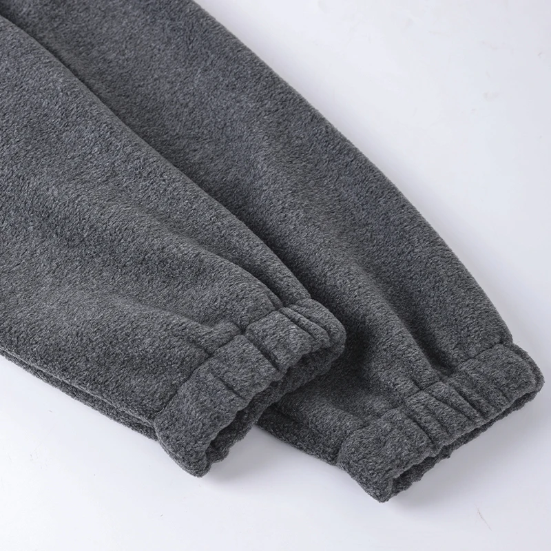 Rosa Winter-Lammfell-Hoodie für Damen mit Reißverschluss und Kragen, Fleece-Pullover für Frauen – Detail 27