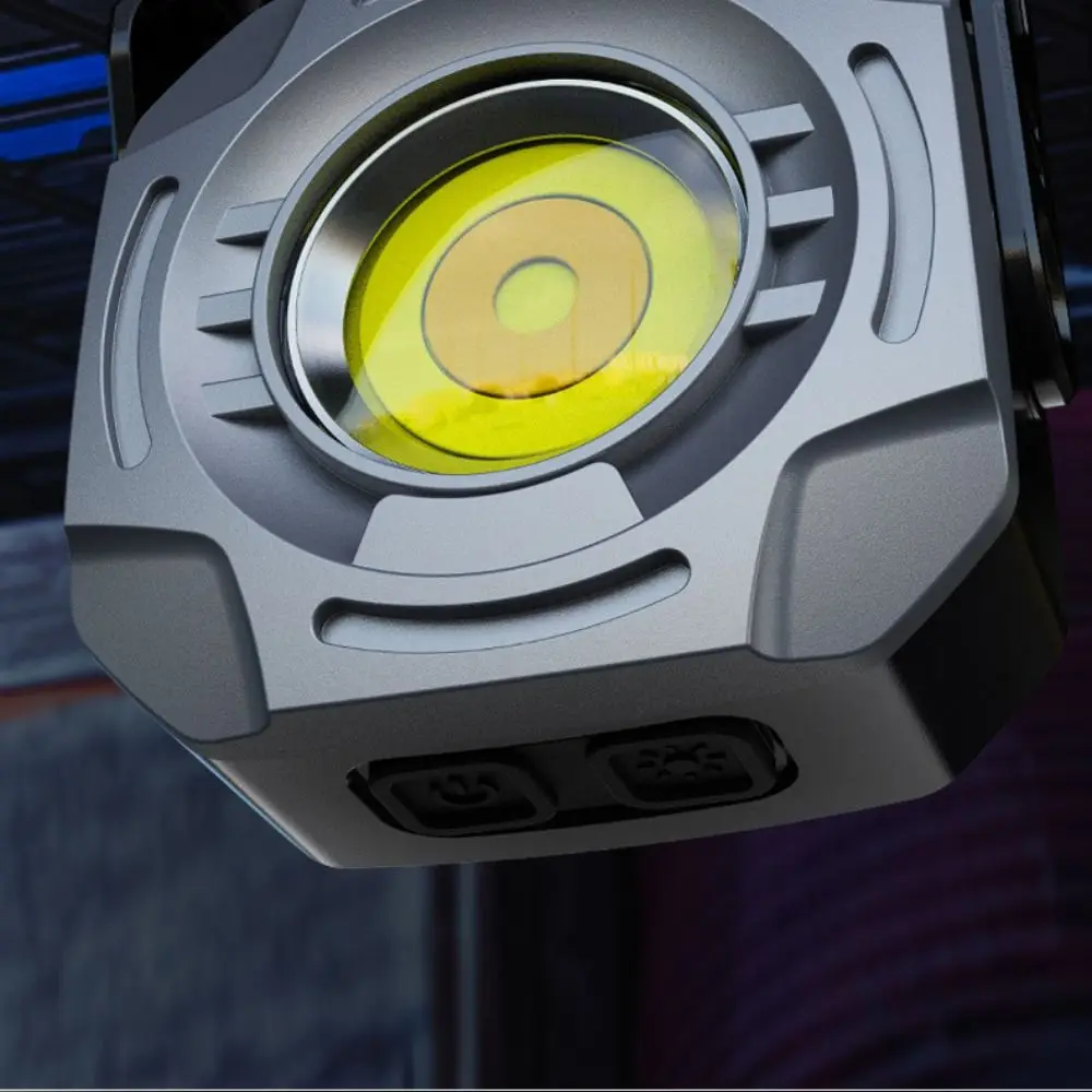 

С магнитом и крючком, фонарик для кемпинга, бесступенчатая регулировка яркости, двойной переключатель, брелок для управления, рабочий свет, зарядка через USB, COB