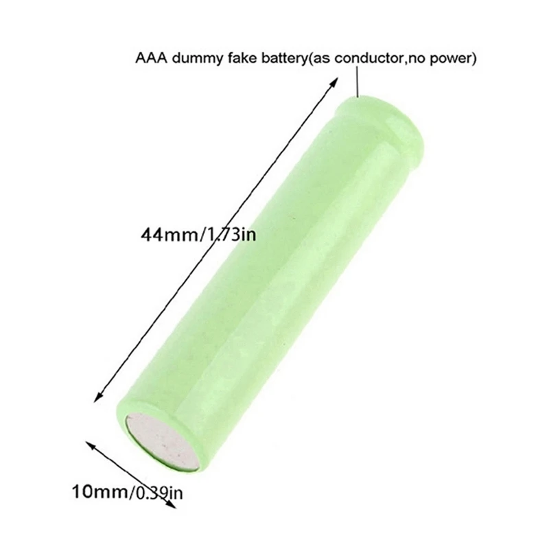 1.5V 3V 4.5V 6V LR03 AAA Battery Eliminator 2Pin Power Supply Cable Replace 1 to 4pcs AAA Battery Drop Shipping