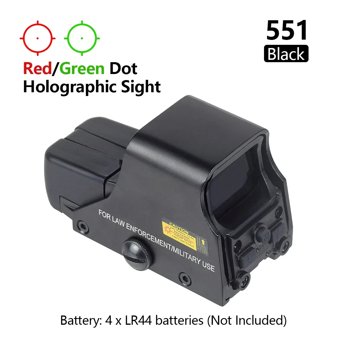 551 552 553 558 Red Green Dot Sight Optics Reflex Holographic Sight Riflescope Fit 20mm Rail Mount Airsoft Rifle Hunting