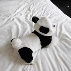 Pet Cute Panda Transformed Dog Costume Plush Panda Four Legged Coat Clothes Four Legged Coat Teddy Bear Puppy Clothes