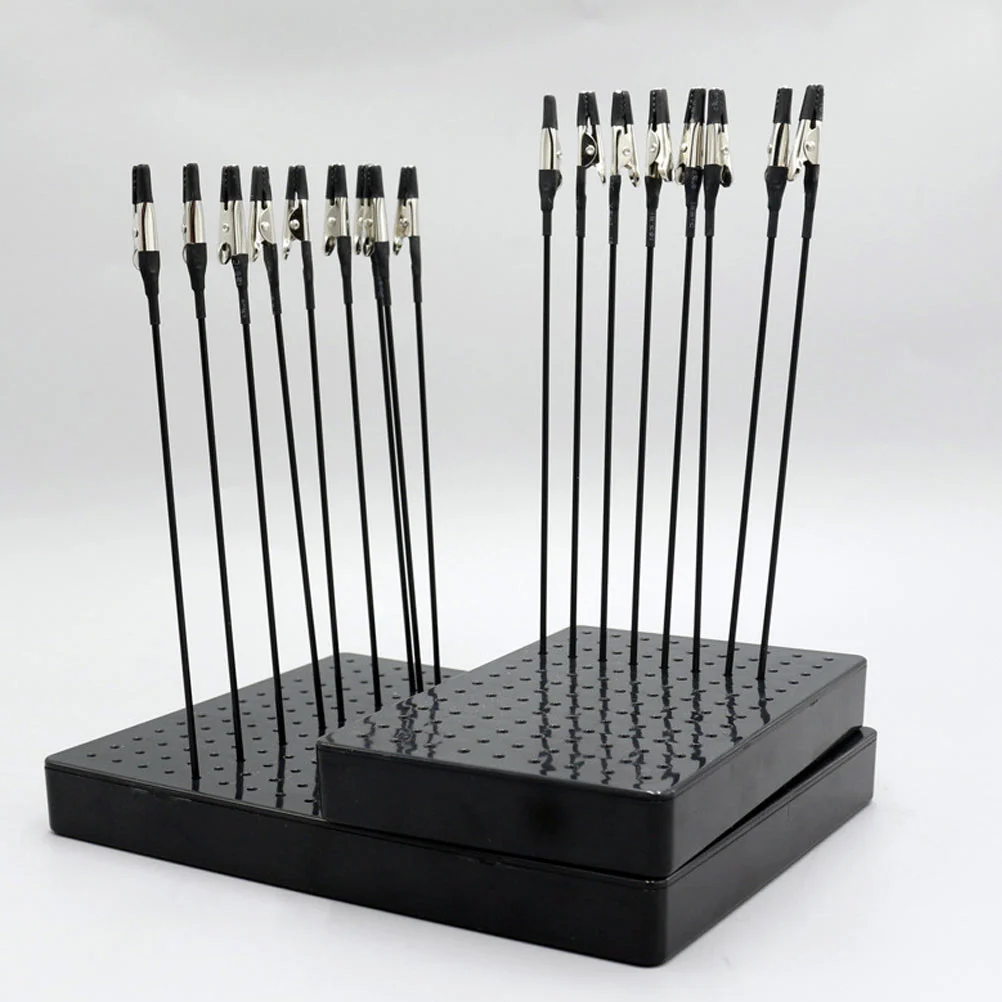 Model Coloring Table Miniatures Clip Holder Bracket Bamboo Stick Abs DIY Base Clips Spraying Workbench Stand Crocodile Clamp