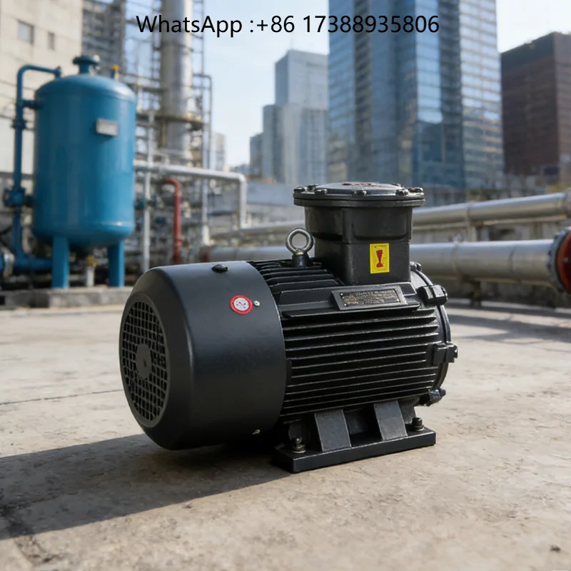 Factory Direct Three-phase Induction AC Motor 200KW 380V 110V-440V Three Phase Asynchronous AC Motor for Packaging Machinery