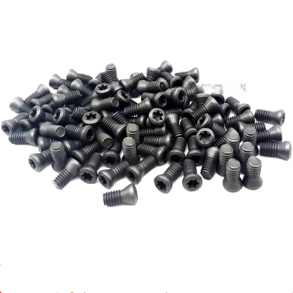 Hot m1.8 m2 m2.2 m2.5 m3 m3.5 m4 M5 M6 CNC Insert Torx Screw for Replaces Carbide Inserts CNC Lathe Tools Holder