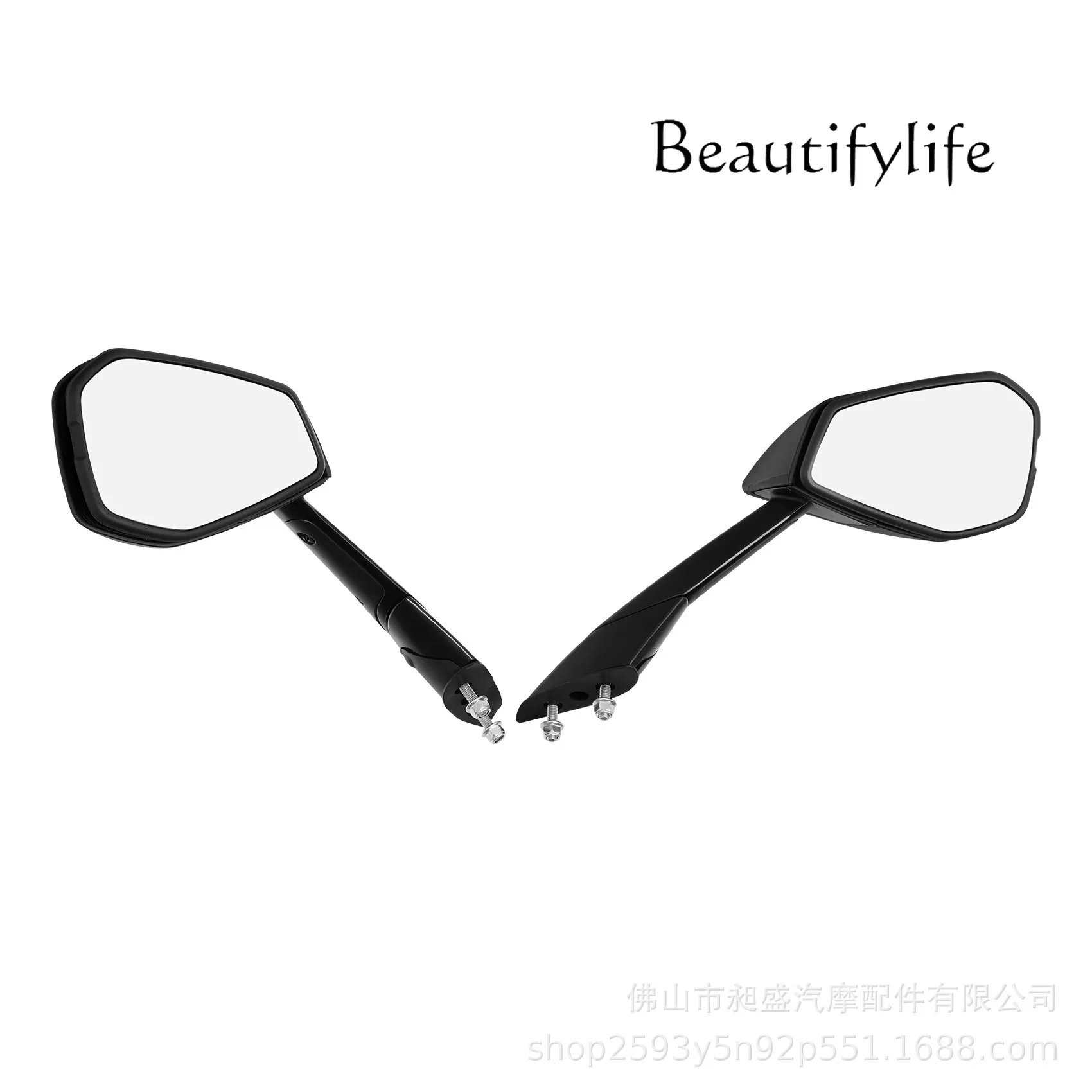 LS is suitable for RS660/V4 new motorcycle rearview mirror reflector 19-25 modified accessories