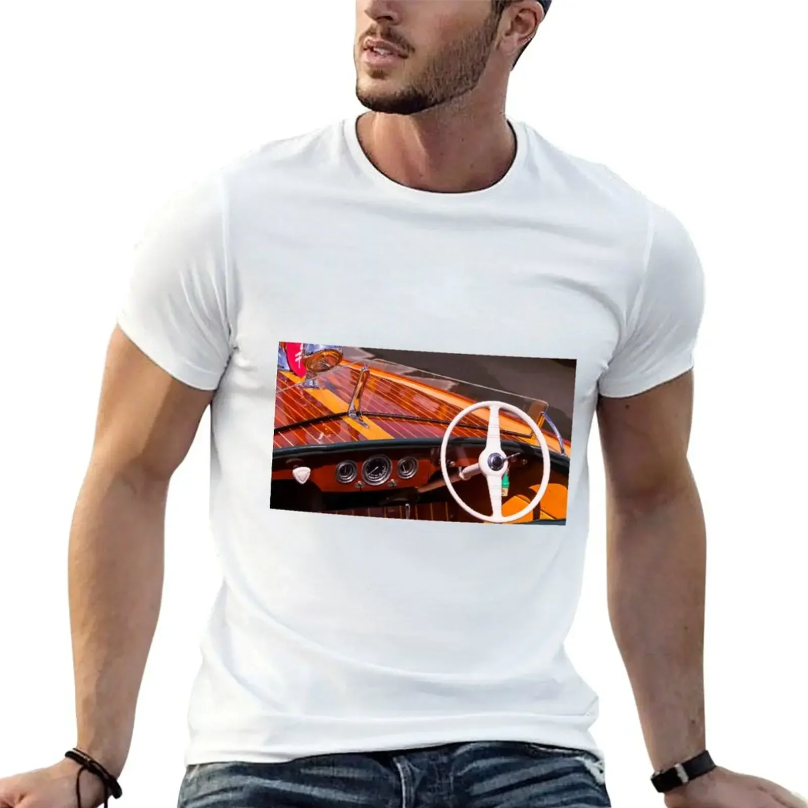 Classic Chris Craft T-Shirt Short sleeve tee anime clothes customs design your own mens graphic t-shirts pack