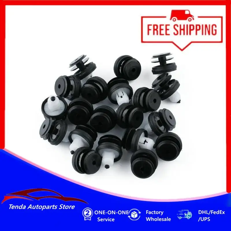 

10/20/30/50/100pcs 51417325082 For BMW Door Trim Panel Clip with Seal Premium Material for Long lasting Use in 3 5 6 X6 X7 Z4