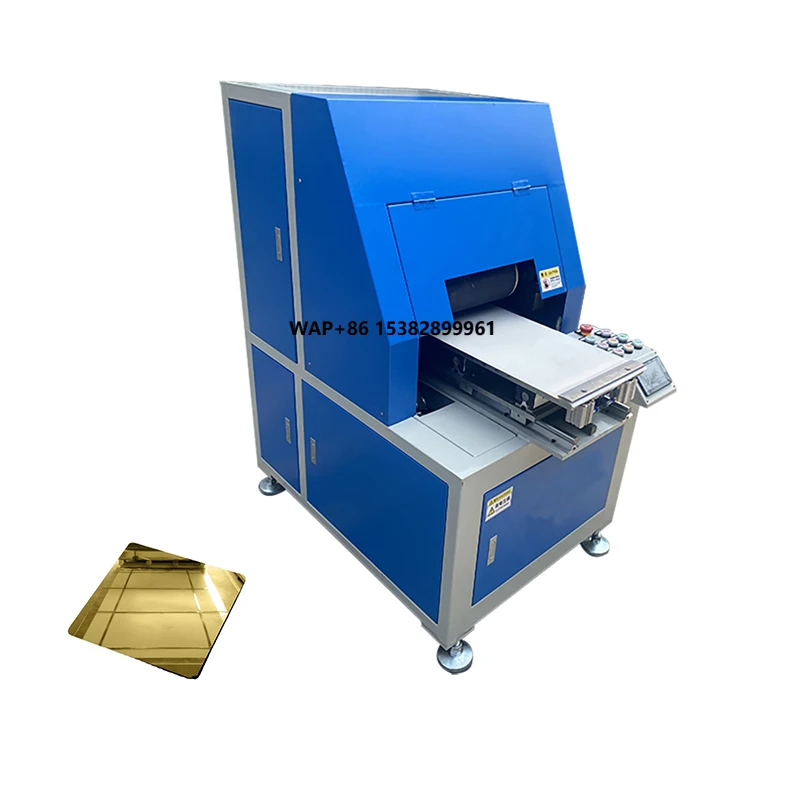Multifunctional Small Flat Surface Polishing Machine for Mirror or Brushed Finish