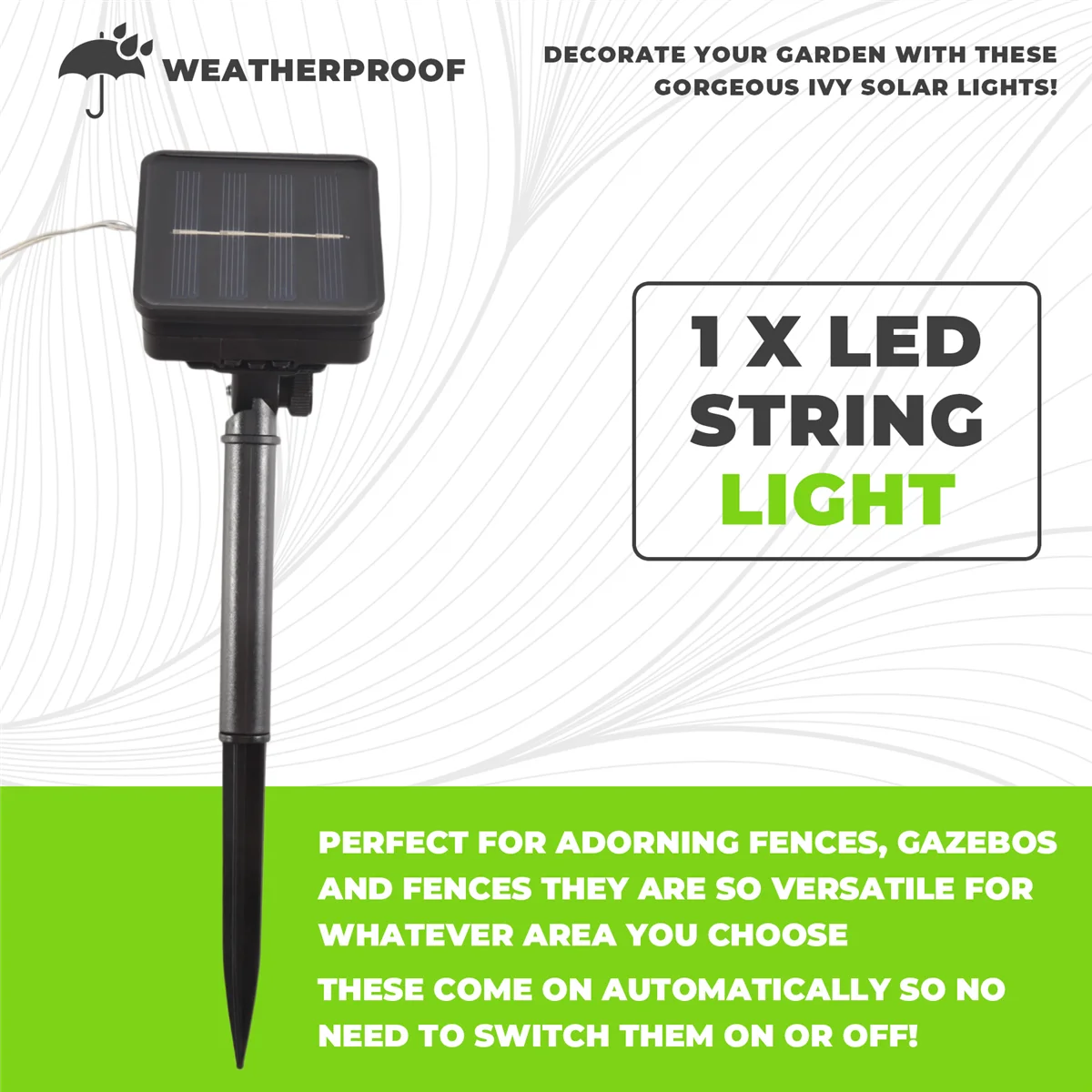 ABJS Солнечные фонари Кленовый лист Гирлянды Водонепроницаемая уличная гирлянда Солнечная лампа Рождество для украшения сада-2M 20LED