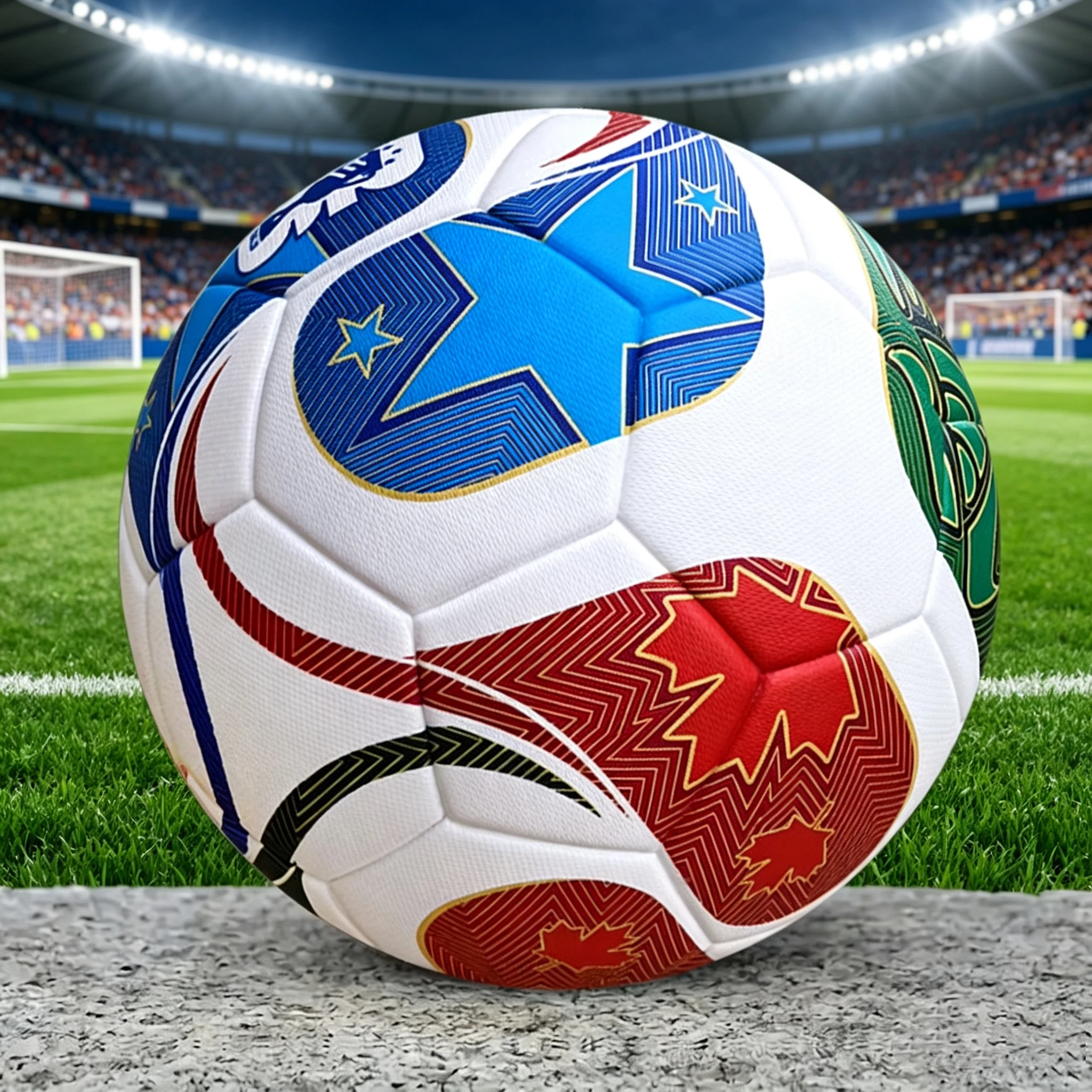 

2026 High Quality Soccer Ball Official Size 5 PU Material Seamless Wear Resistant Match Training Football Futbol Voetbal Bola
