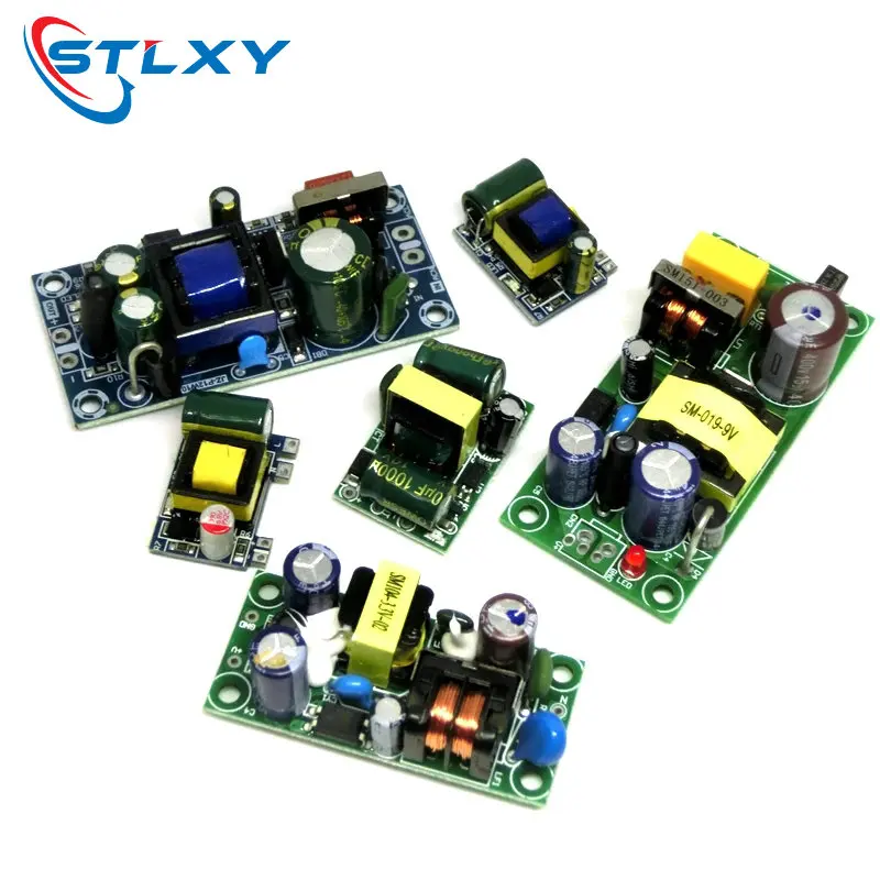 AC-DC 3,3 V/5V/12V convertidor Buck de precisión AC220v aDC 3,3 V/5V/12V CC transformador reductor módulo de fuente de alimentación 1A 12W