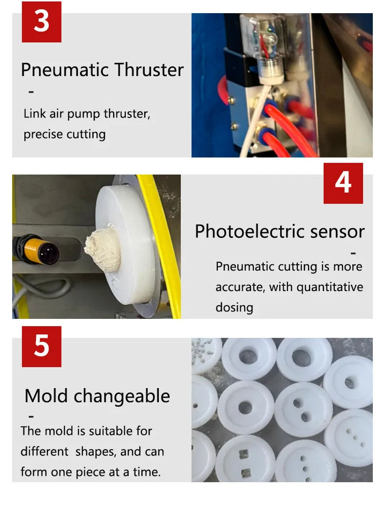 آلة قطع كرات عجينة البيتزا آلة تقطيع العجين من الفولاذ المقاوم للصدأ