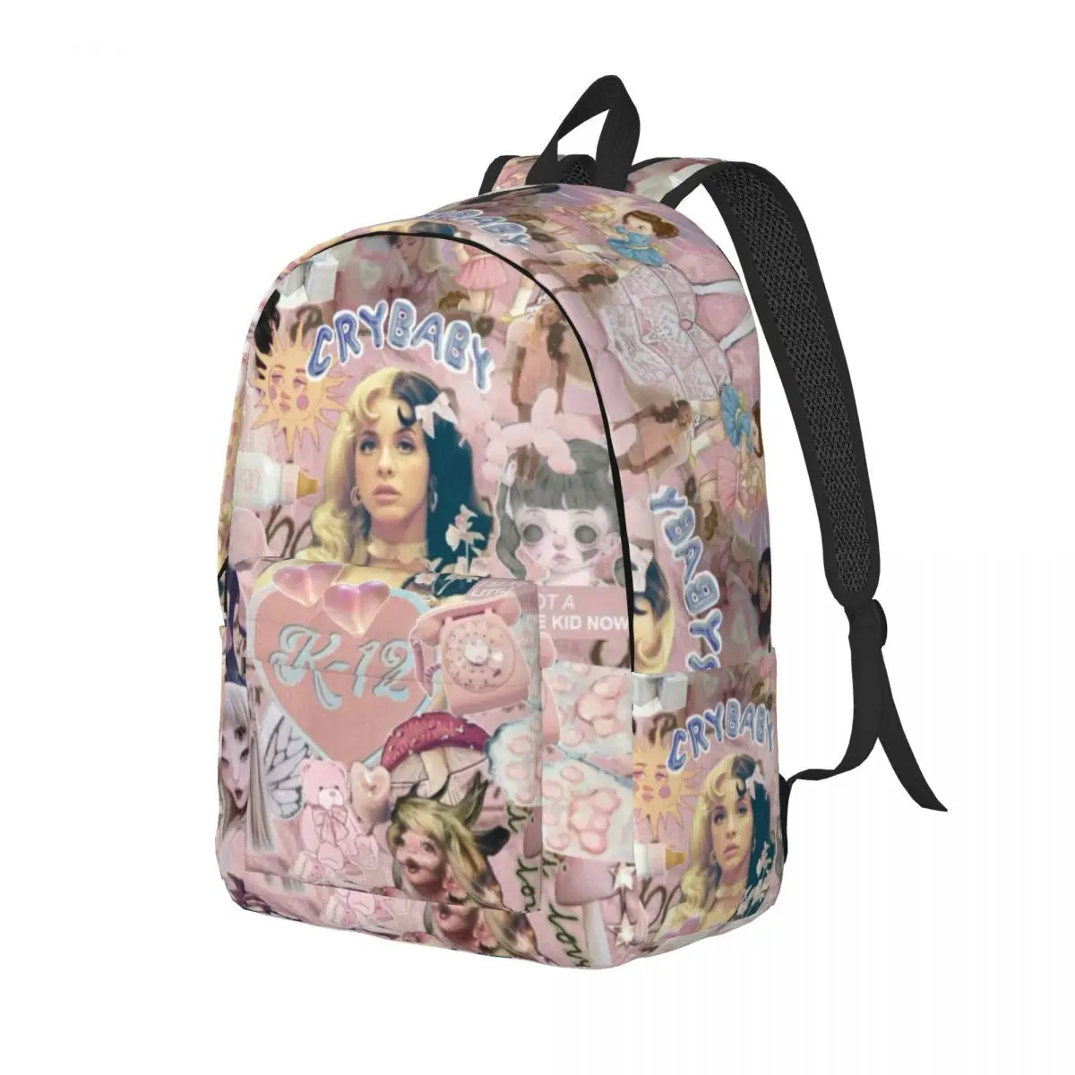 Melanie Martinez New Fashionable Pattern School Bag Print Lightweight Backpack 15.7in 17.7in