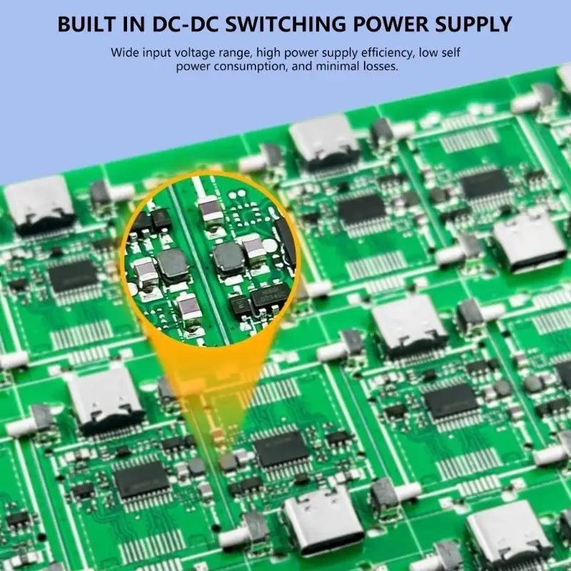 L41F Portable USB -C -тестирование инструмента цифрового мультиметра с PD3.1, поддерживаемым напряжением, током и емкостью