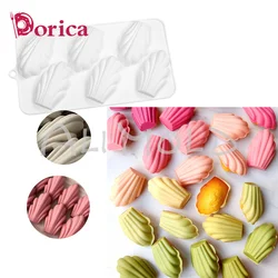 Dorica 6 Madeleine Schokoladen mousse Form DIY Fondant Silikon form Kuchen Dekorations werkzeuge Küche Back geschirr