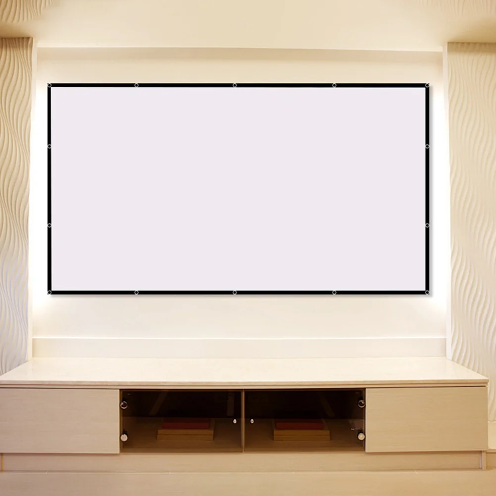 

100 Inch 16:9 Foldable Projector Indoor Outdoor Portable Anti Crease High Definition Movie Screen