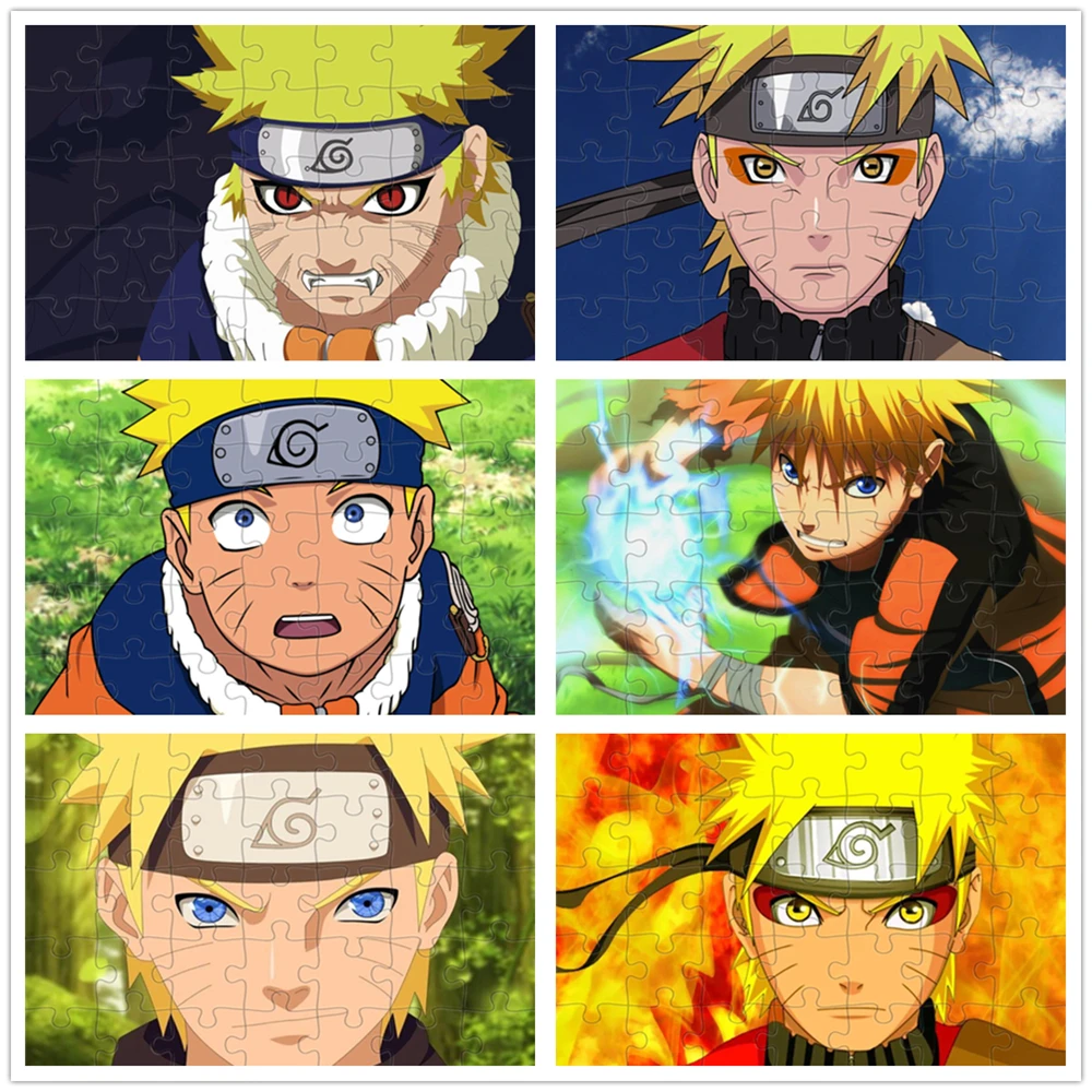 

Japanese Anime Naruto Jigsaw Puzzles Uzumaki Naruto 35 Pieces Educational Puzzles for Adults Decompressing Toys Birthday Gifts