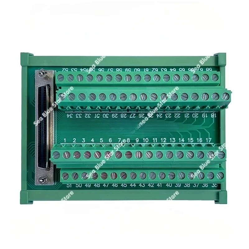

SCSI68 terminal block DB adapter board, acquisition card, compatible with Advantech ADAM3968 ADAMA DIN-68S-01