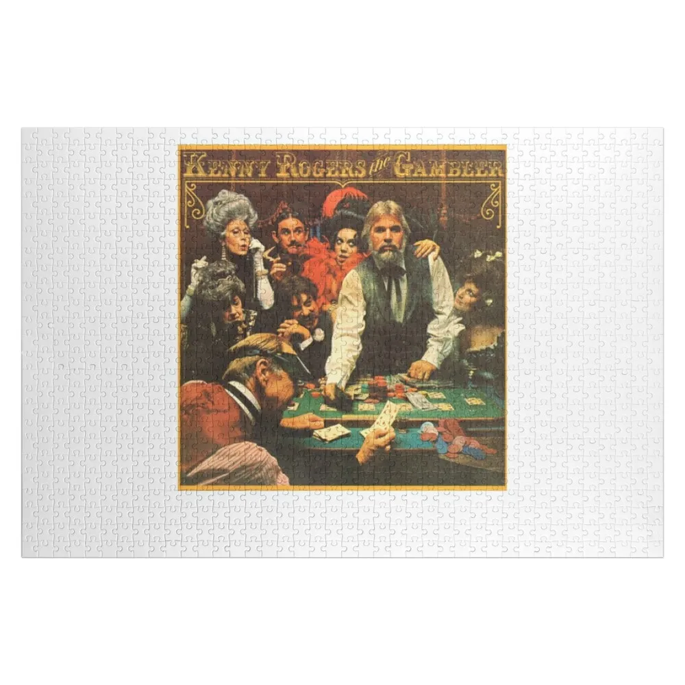 

Kenny Rogers - The Gambler Jigsaw Puzzle Jigsaw Custom Personalized Wooden Name Personalised Toys Puzzle