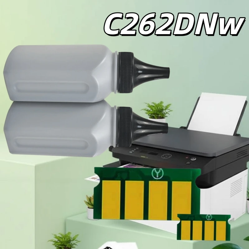 

SPC262 черный тонер-порошок, совместимый с Ricoh Aficio SP C252DN C252F C262DNw C262SFW SPC252, сменный блок цветного лазерного принтера