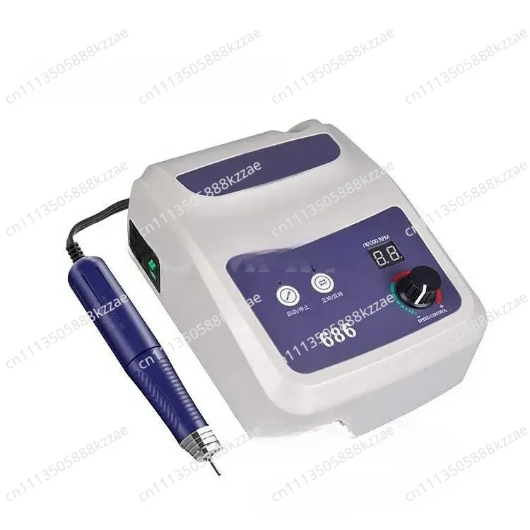 150W 50000RPM Brushless Dental Micro Motor, Lab Polisher Drill for Denture Jewelry Jade Carving