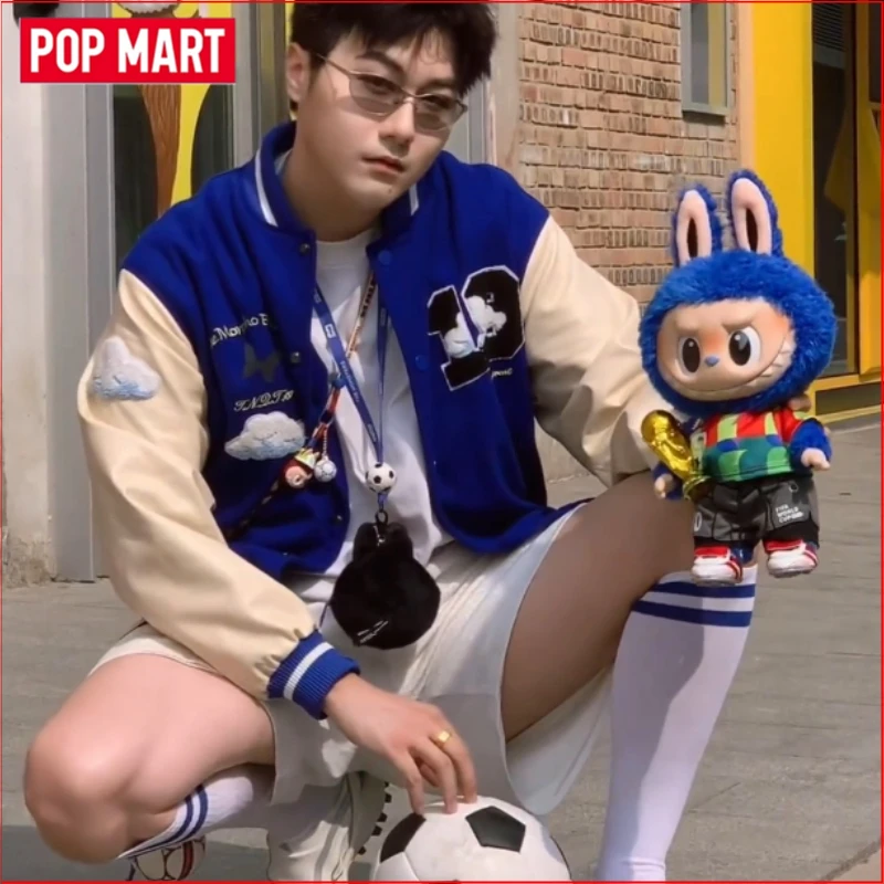 

Genuine POP MART Labubu THE MONSTERS × FIFA Catch The Winning Series Vinyl Plush Doll Ornament Collection Mystery Gift Toys