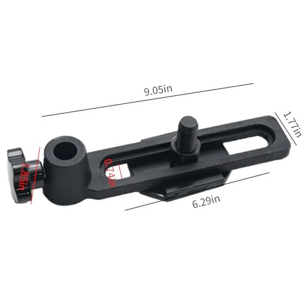 Cast Iron Tool Rest Base For Lathe With 20MM Hole For Woodworking Projects Stable Support For Lathe Tool Post Base