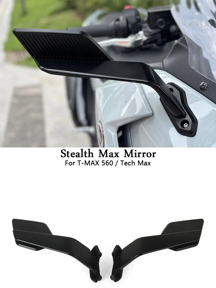 Für Yamaha T-MAX 560 T-MAX 560 TMAX 560 Tech Max 560 2025 Neue Motorrad Rückspiegel Einstellbare Aluminium Spiegel Zubehör