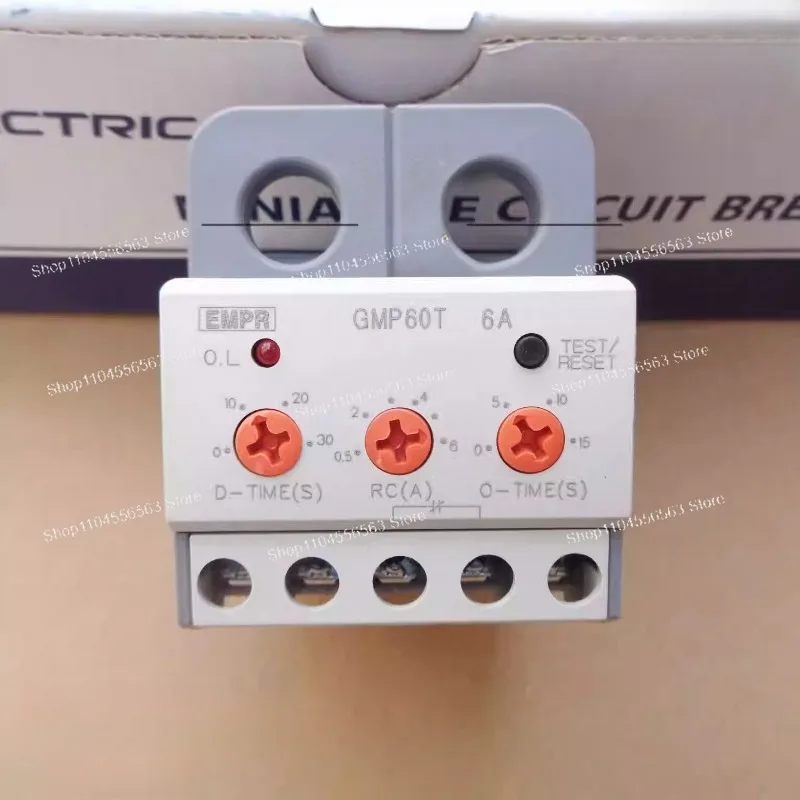 Original EMPR GMP60T Electronic Protection Relay 220V 6A/30A/60A Overcurrent 250VAC 5A