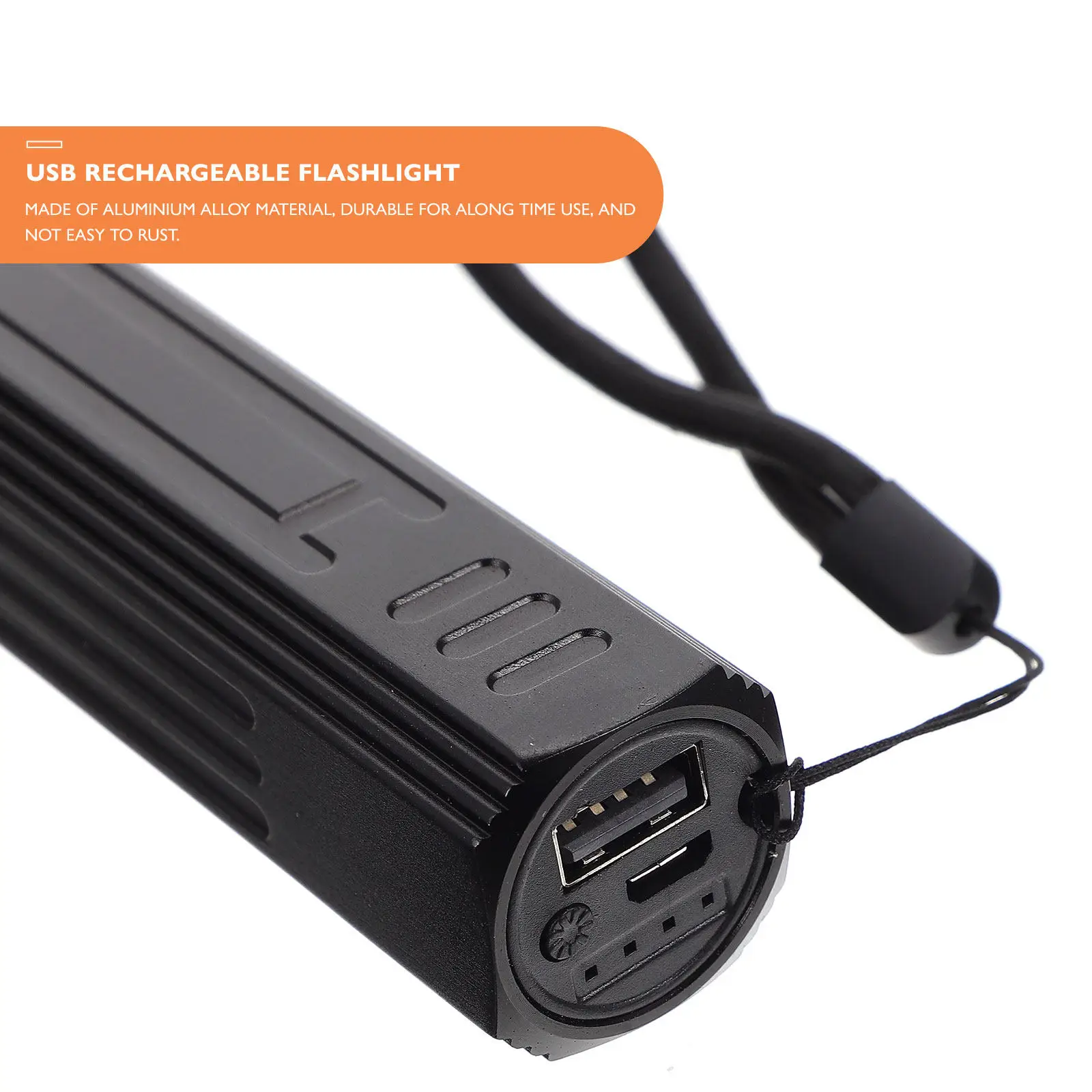 

УФ-фонарь 365 нм, перезаряжаемый через USB, водонепроницаемый, черный свет, светодиодный, для обнаружения флуоресценции, пятен, минералов, инспекции