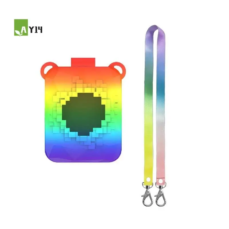 AY14 -Color Silicone Case For Bitzee Magicals Digital Pet 2 Washable Protective Cover Shockproof For Kids Handheld Pet Game