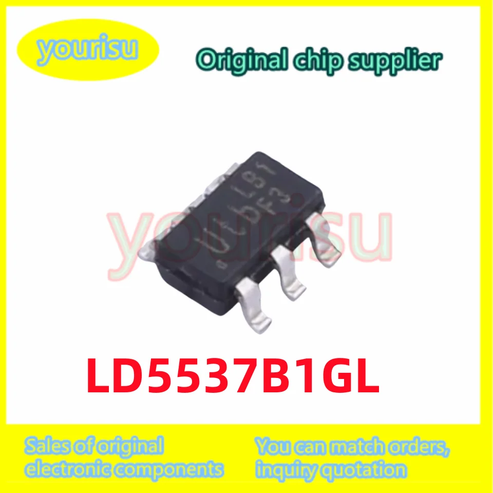 10 Pçs/lote Original LD5537B1GL LD5537 LD5537B1 Silk-print VTB STB UTB Patch fonte de alimentação de 6 pinos chip IC predefinido superior direito: LB1