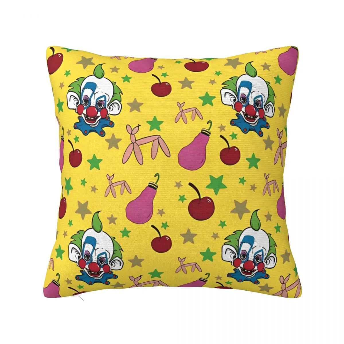 Killer Klowns From Outer Space Pillowcase Printed Polyester Cushion Cover Decor Throw Pillow Case Cover Bedroom Zipper 45*45cm