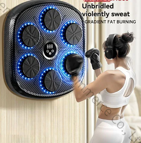 Intelligent Music Boxing Machine Household Adult Wall Target Children's Percussion Response Indoor Electronic Sanda Equipment