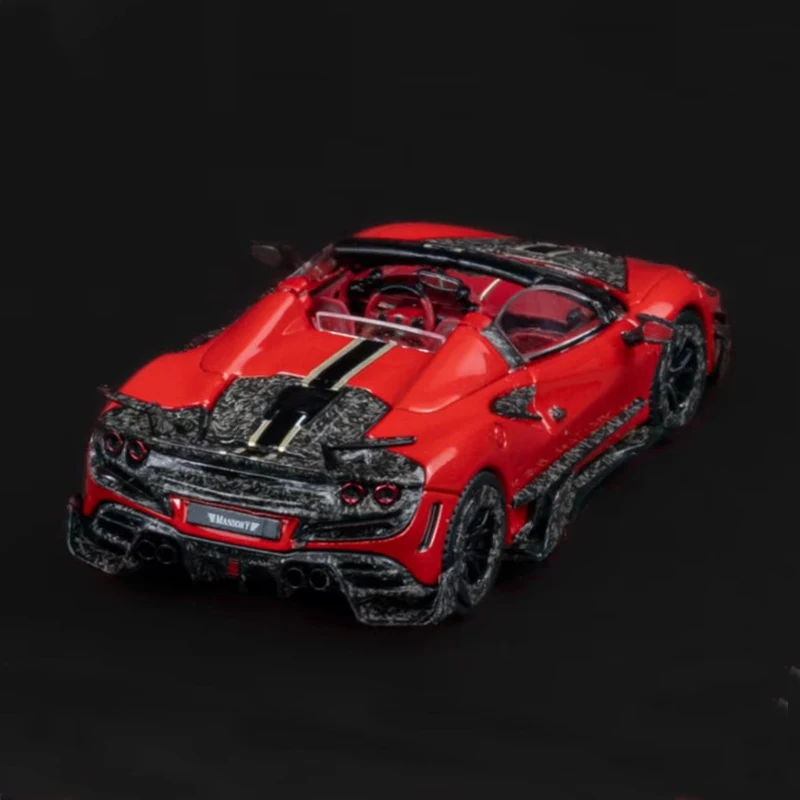 Diecast Originele Schaal 1:64 F8xx Spider Legering Model Simulatie Decoratie Hobby Souvenirs Geschenken Collectie Statische Display