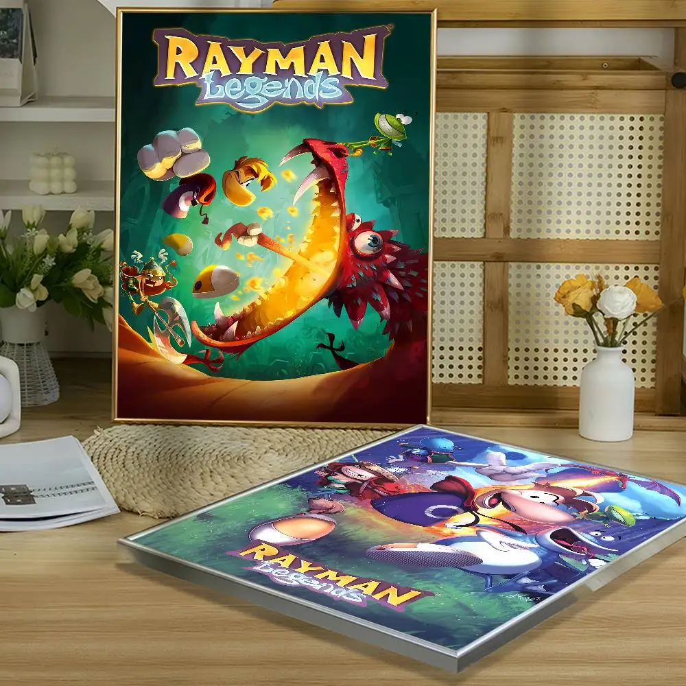 Rayman Legends أنيمي المشارك طباعة لغرفة النوم غرفة المعيشة ديكور المنزل اللوحة جدار الفن HD صورة جدارية