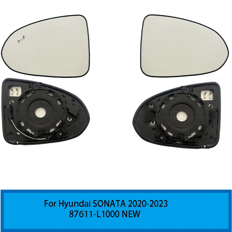 For Hyundai SONATA 2020-2023 Car rearview mirror Unheated mirror with blind spot mirror heating Car mirror  87611-L1000 NEW