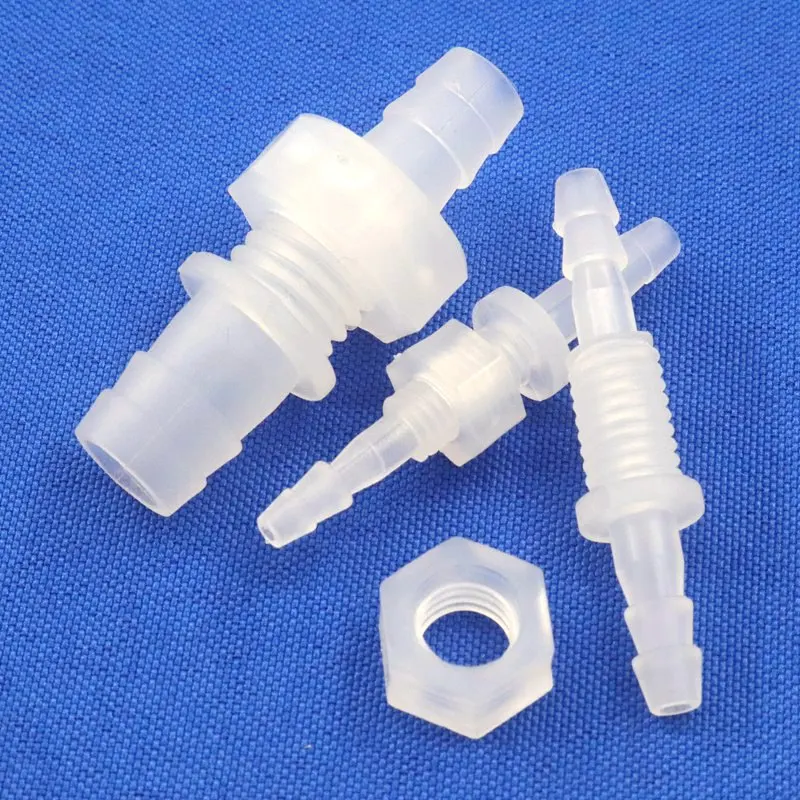 5 ~ 200 sztuk M6 ~ M10 PP złącza rurowe akcesoria do akwarium Adapter do akwarium złącza kolczaste złączka grodziowa pompa powietrza złącze węża — zdjęcie 4