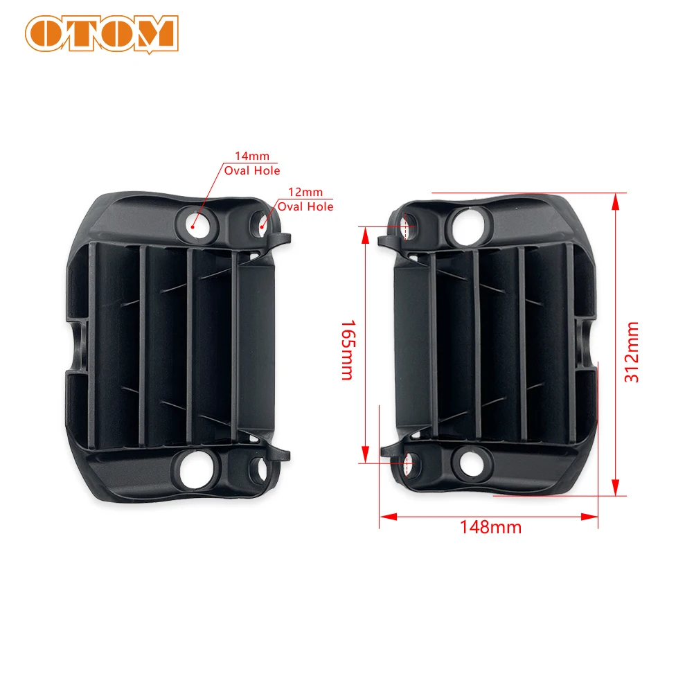 OTOM Motorcycle Radiator Louvers For KTM SX 50 2024-2026 HUSQVARNA TC 50 GASGAS MC 50 Off Road Motorcorss Cooler Radiator Guards