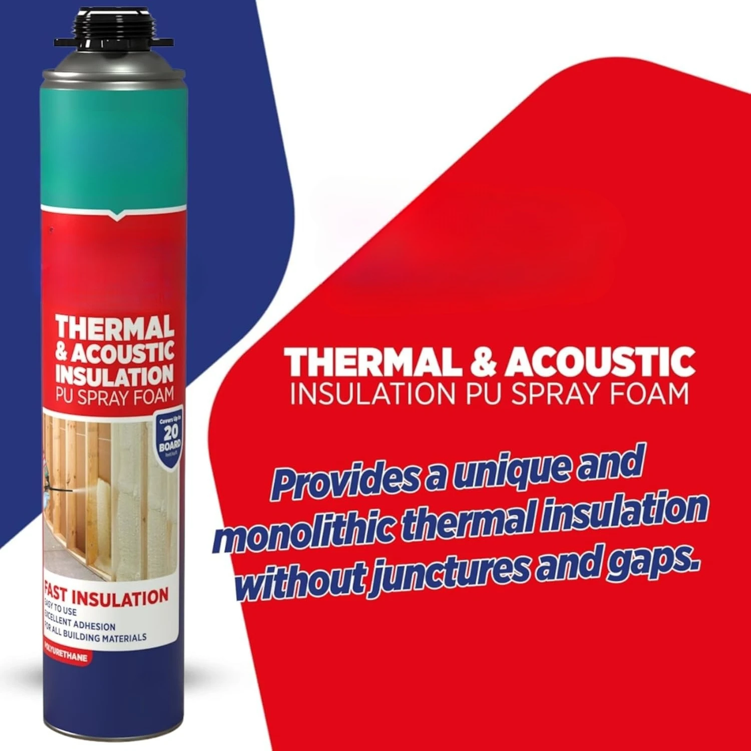 Spray Foam Insulation Kit (480 Board Feet) Closed Cell Expanding Foam Sealant for Thermal & Acoustic Insulation·New Popularity