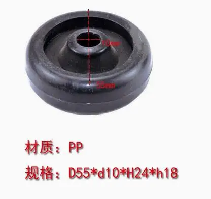 

4 Pcs Roller Wheel Universal Exercise Fitness Replacement Wheels for Working Out