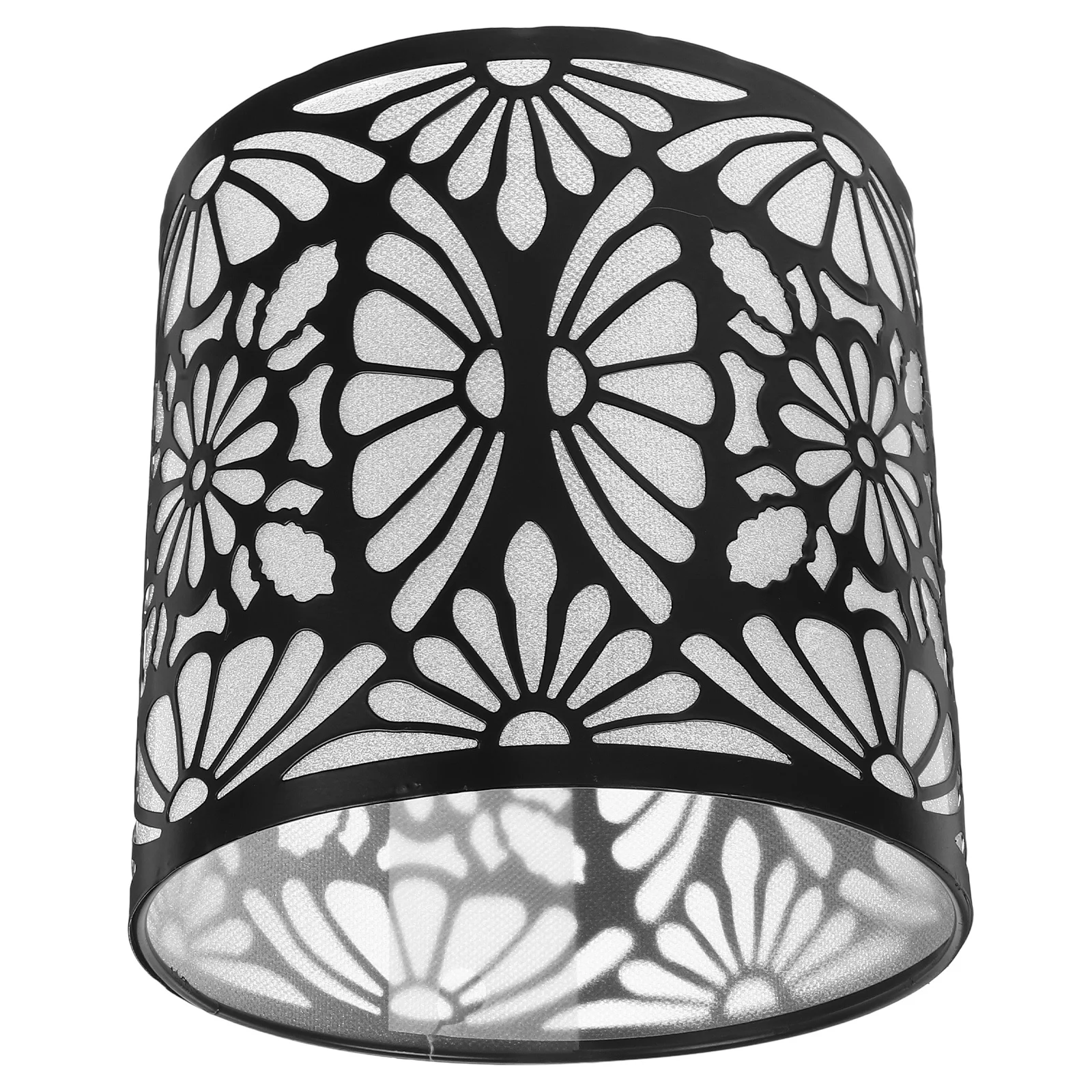 

Exquisite Iron Hollow Pendant Light Shade Metal Lampshade Replacement for Dining Room Kitchen Ceiling Lights