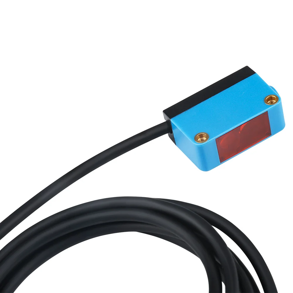 Automation equipment object counting sensor specular reflection transparent bottle sensing optical sensor