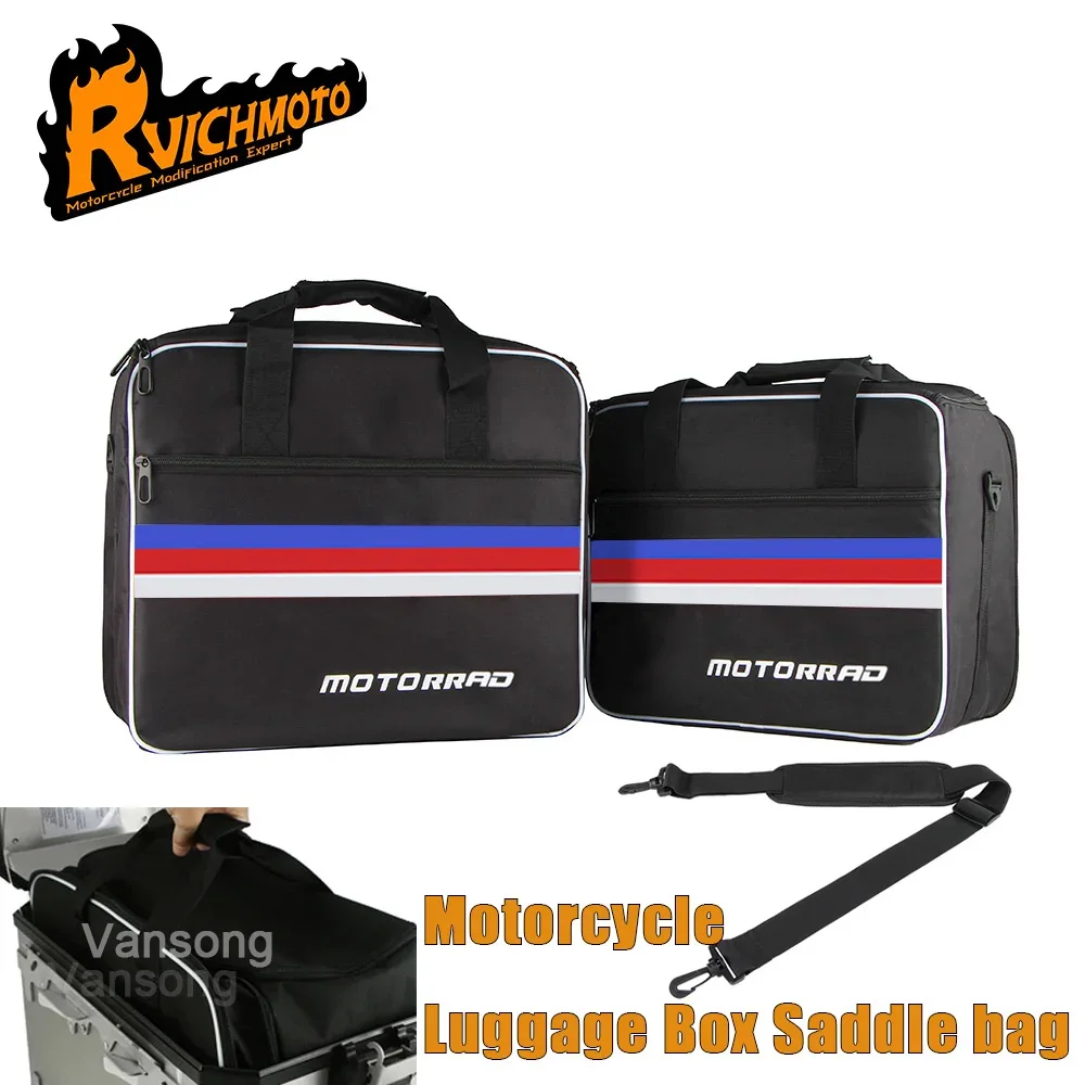 For R1200GS/ADV R1250GS Adventure LC F850 750 GS Expandable Inner Saddlebag Luggage Side Box Case Saddle Bags Panniers Inner Bag