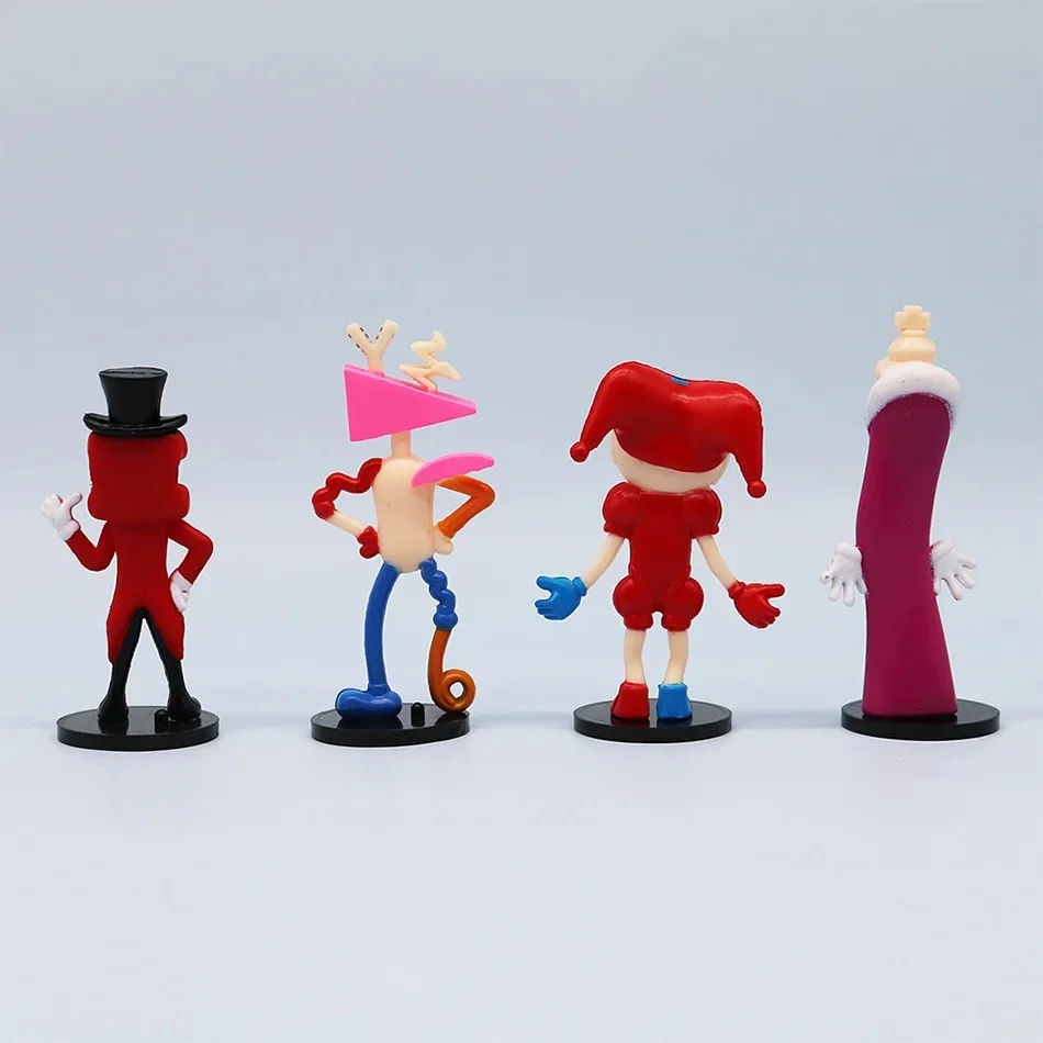 2026 8-teiliges Set Erstaunliche Zirkus-Digital-Anime-Figuren Ragatha/Jax/Pomni Actionfiguren Sammlerstück PVC-Modell Puppe Spielzeug Geburtstagsgeschenk – Detail 7