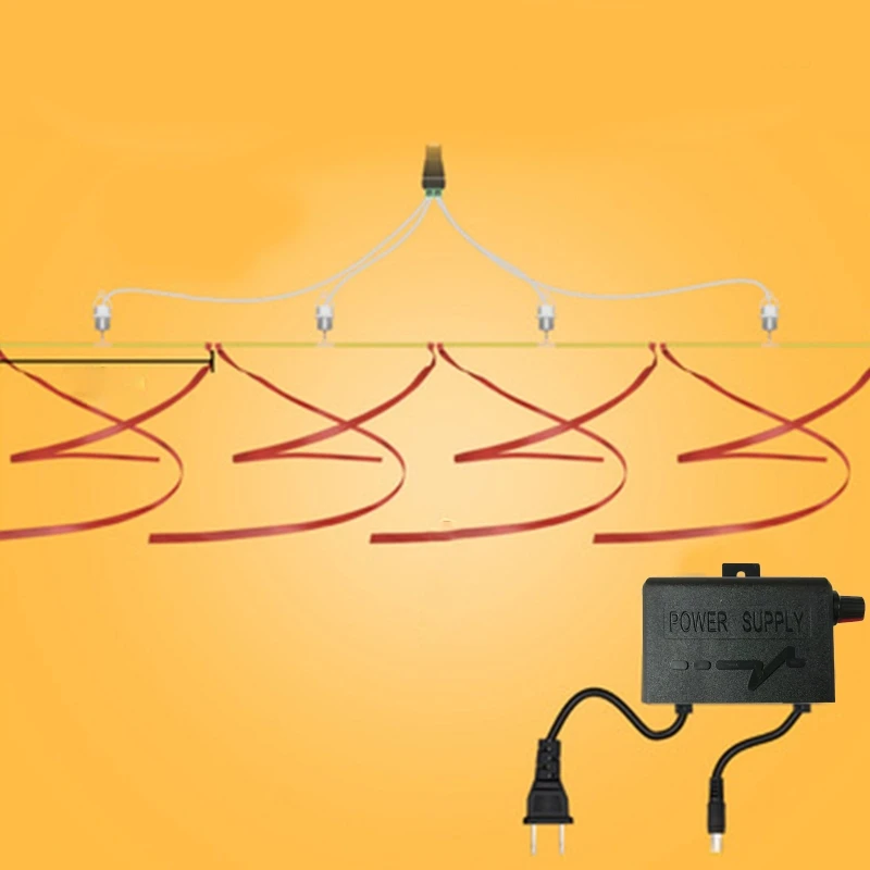 Stepless Speed Hanging Fan Fly Repellent Fan Food Protector Fly Destroyer Keep Flies Bugs for Outdoor Braised Meat Stall